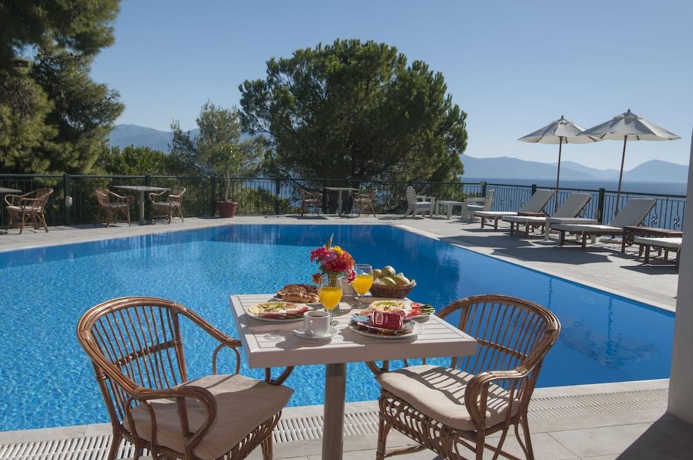 Aliki Hotel Nikiana Bagian luar foto