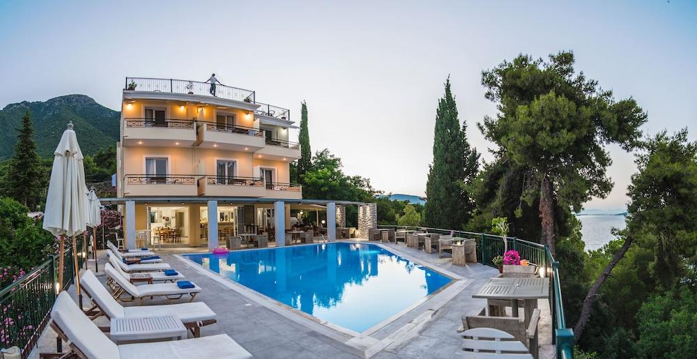 Aliki Hotel Nikiana Bagian luar foto