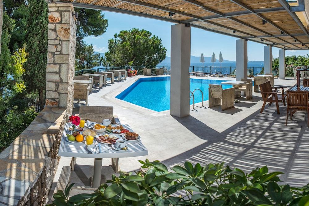 Aliki Hotel Nikiana Bagian luar foto