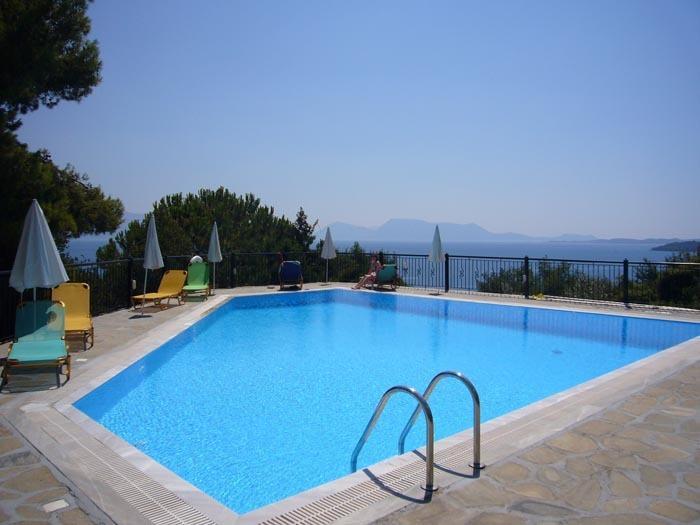Aliki Hotel Nikiana Bagian luar foto