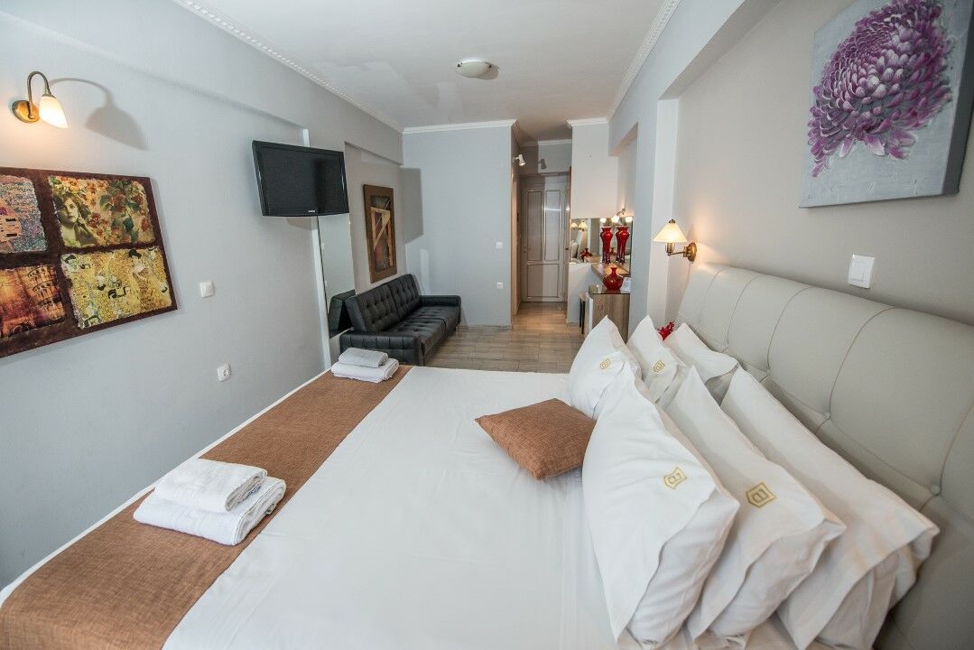 Aliki Hotel Nikiana Bagian luar foto